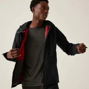 Hooded Hiking Softshell Jacket For Man HOSJ-016