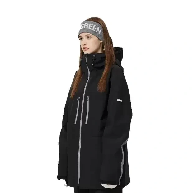 Women Quick Dry Snowboard Hoodies Ski Jacket