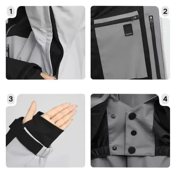 Women Quick Dry Snowboard Hoodies Ski Jacket